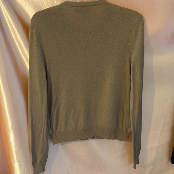 🐴Ralph Lauren Tan and Gold Cardigan🐴 - Picture 5 of 9